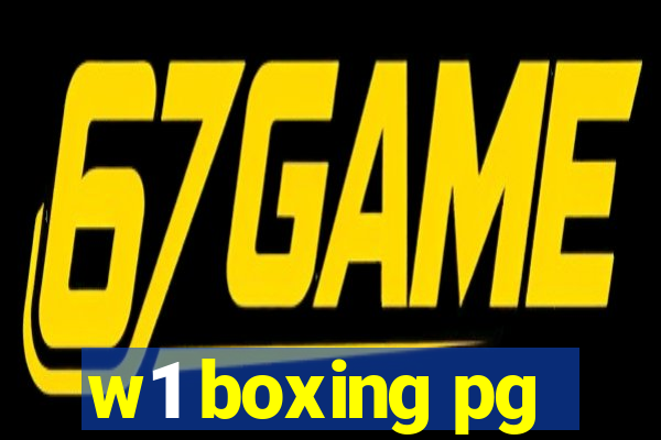 w1 boxing pg